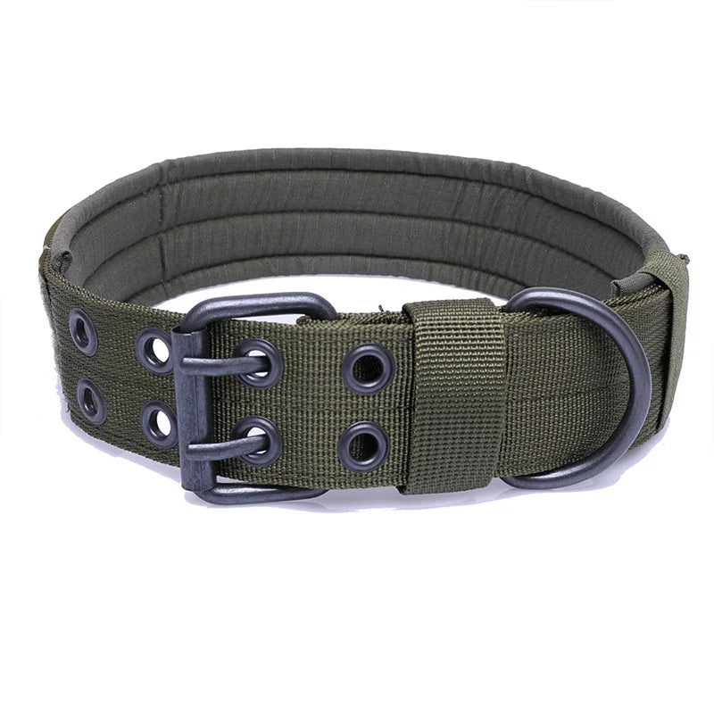 Adjustable Military Heavy Duty Dog Collar