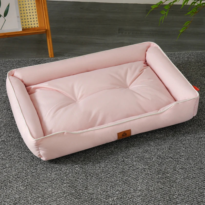 Waterproof Oxford Dog Bed – Thick Cotton Filling