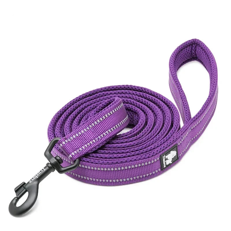 Reflective Nylon Mesh Dog Lead