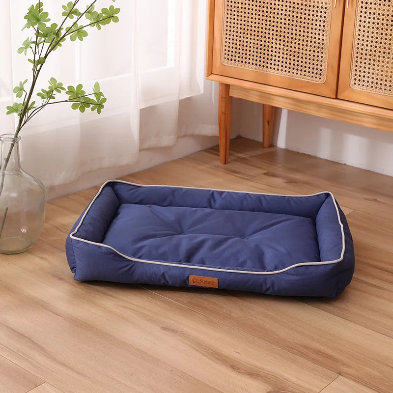 Waterproof Oxford Dog Bed – Thick Cotton Filling