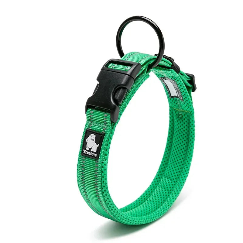 Adjustable Reflective Mesh Dog Collar