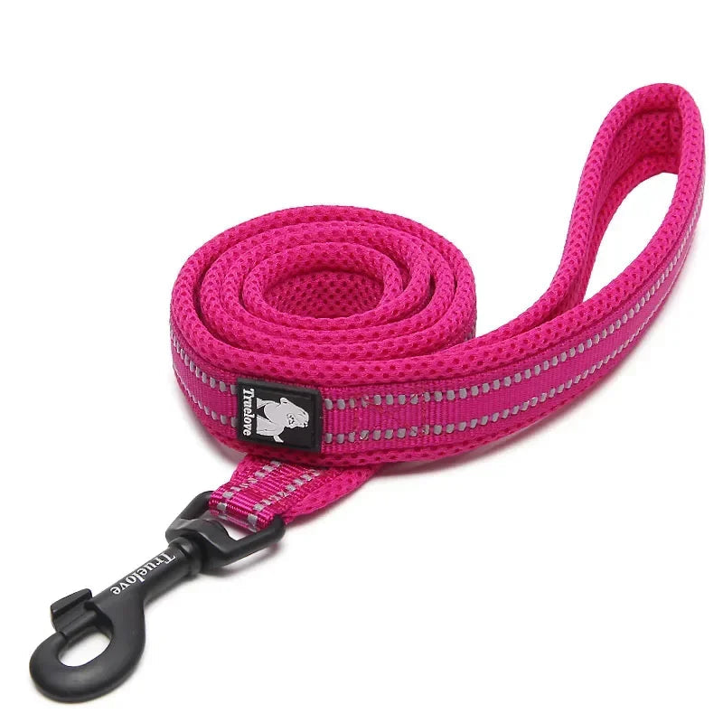 Reflective Nylon Mesh Dog Lead