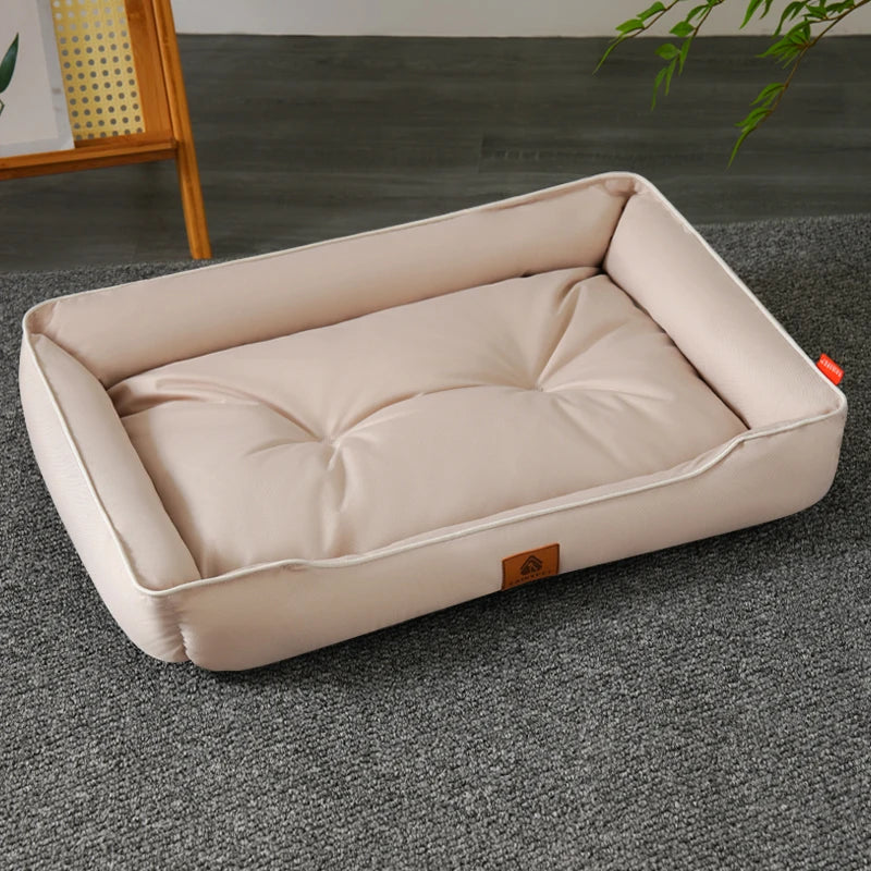 Waterproof Oxford Dog Bed – Thick Cotton Filling