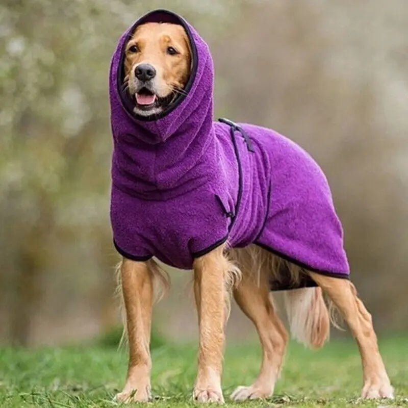 Dog Bathrobe Absorbent Soft Fast Drying