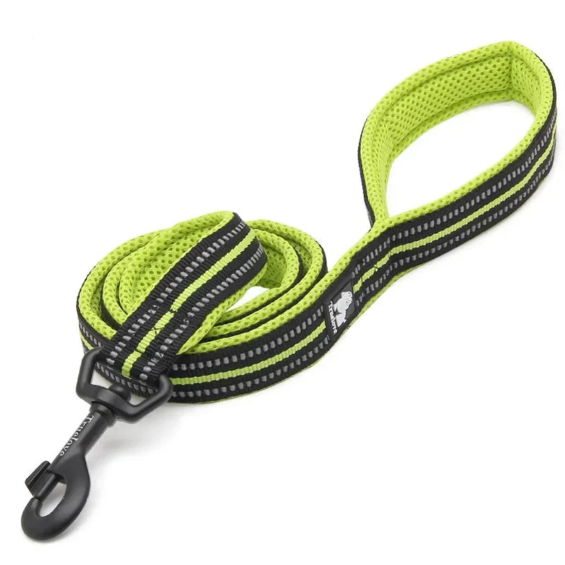 Reflective Nylon Mesh Dog Lead