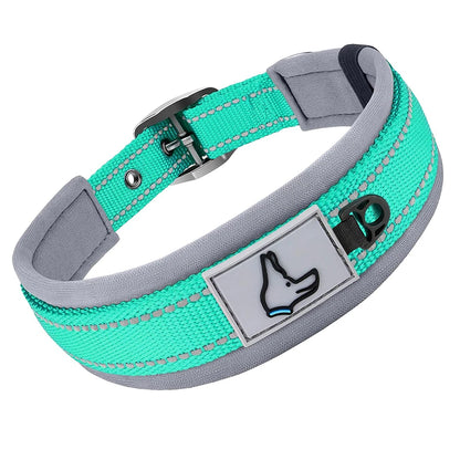 Padded Reflective Wide Collars Adjustable