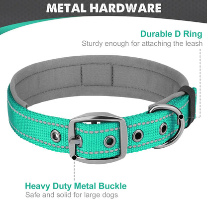 Padded Reflective Wide Collars Adjustable