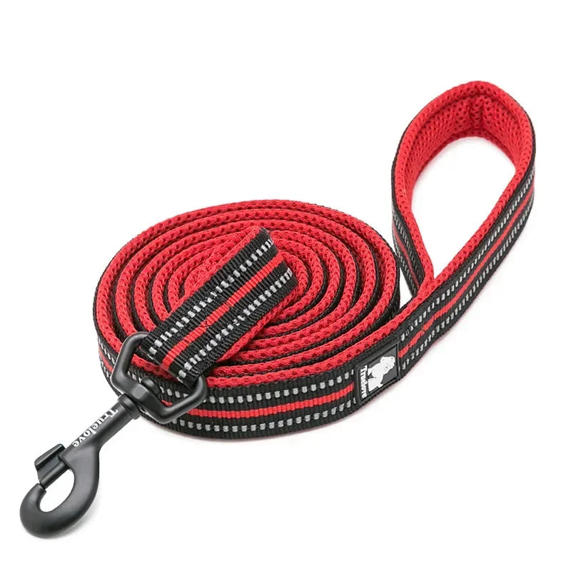 Reflective Nylon Mesh Dog Lead