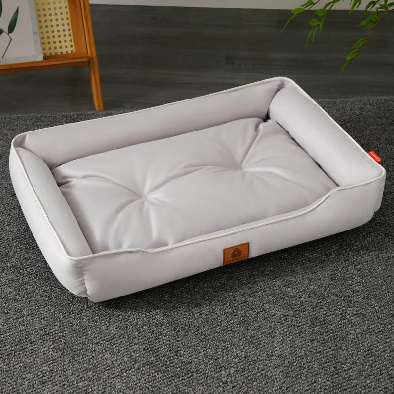 Waterproof Oxford Dog Bed – Thick Cotton Filling