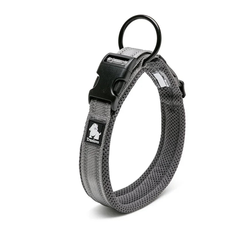 Adjustable Reflective Mesh Dog Collar