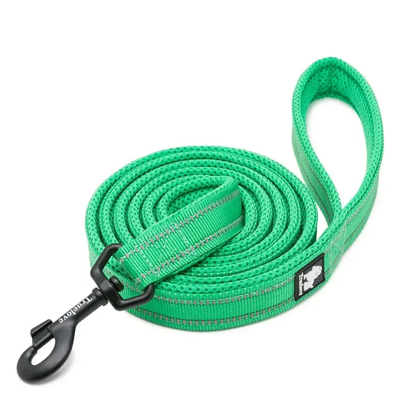 Reflective Nylon Mesh Dog Lead
