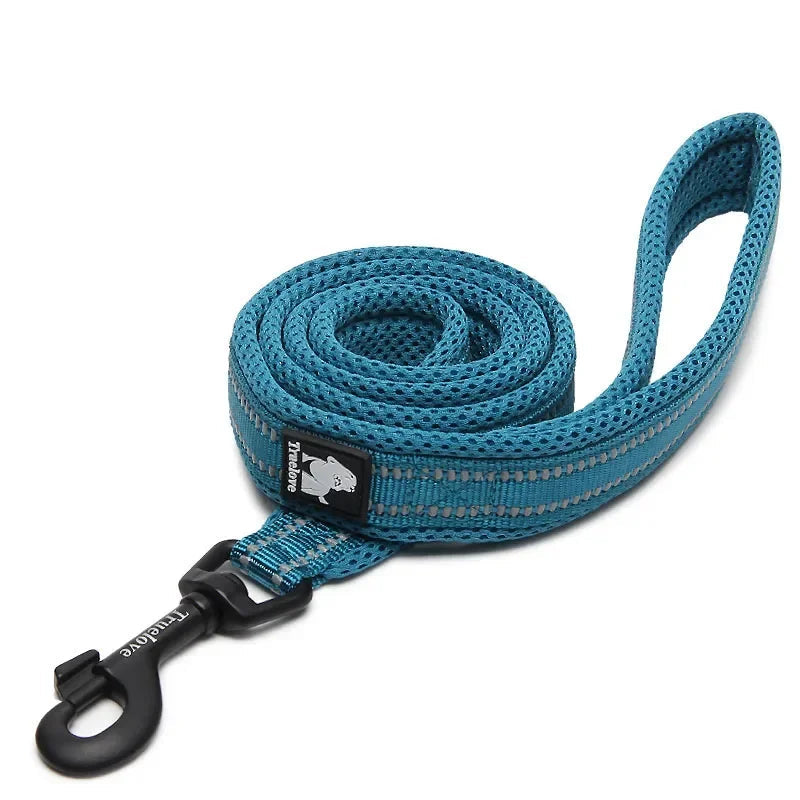 Reflective Nylon Mesh Dog Lead