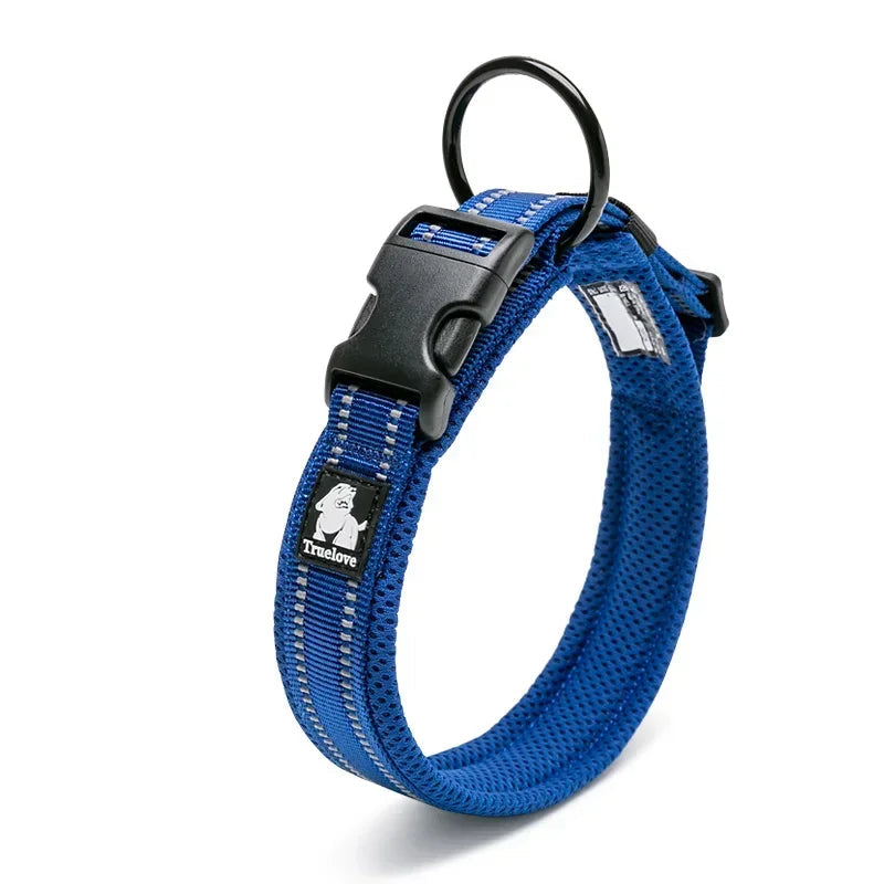 Adjustable Reflective Mesh Dog Collar