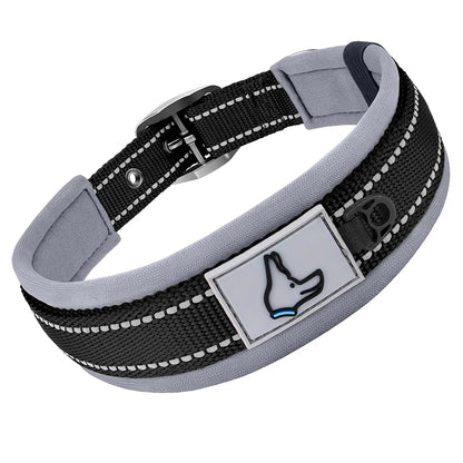 Padded Reflective Wide Collars Adjustable