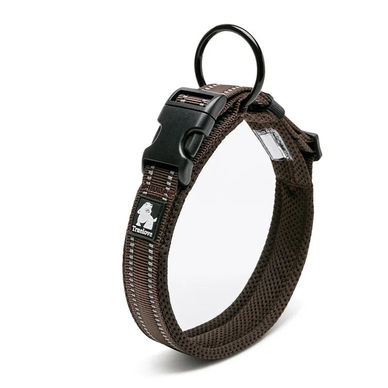 Adjustable Reflective Mesh Dog Collar