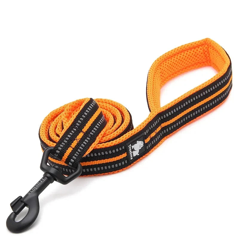 Reflective Nylon Mesh Dog Lead