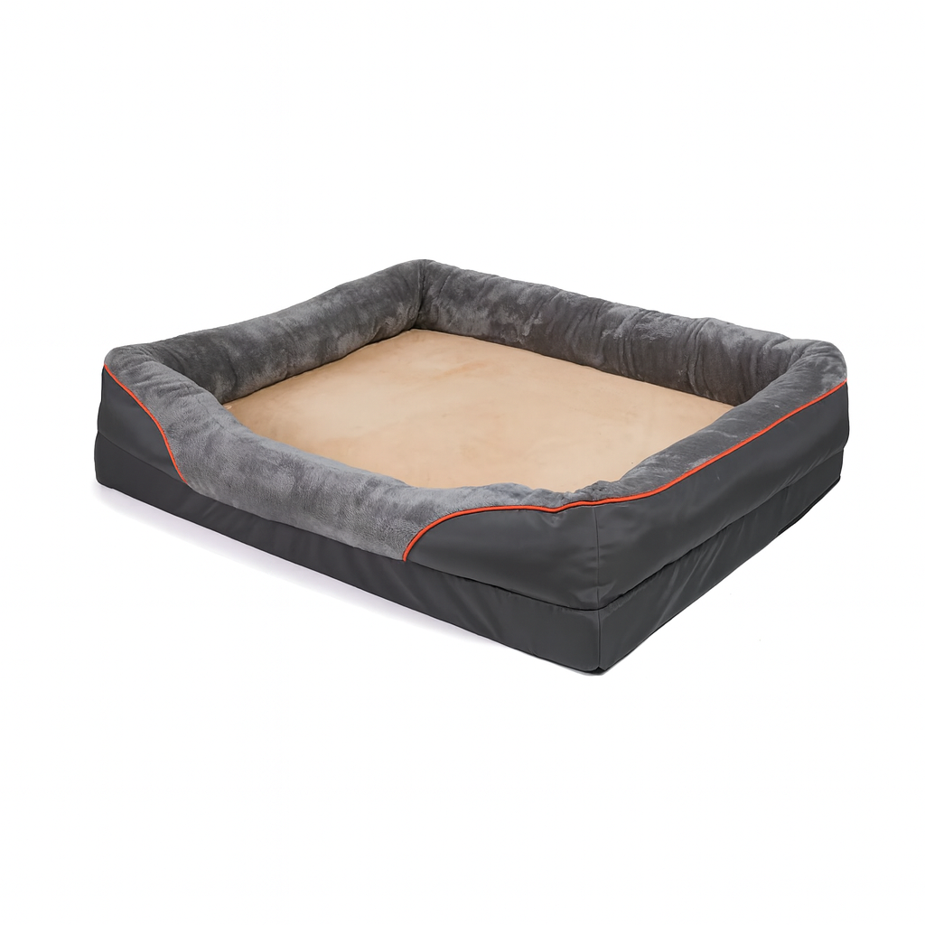 Orthopaedic Dog Bed with Bolster
